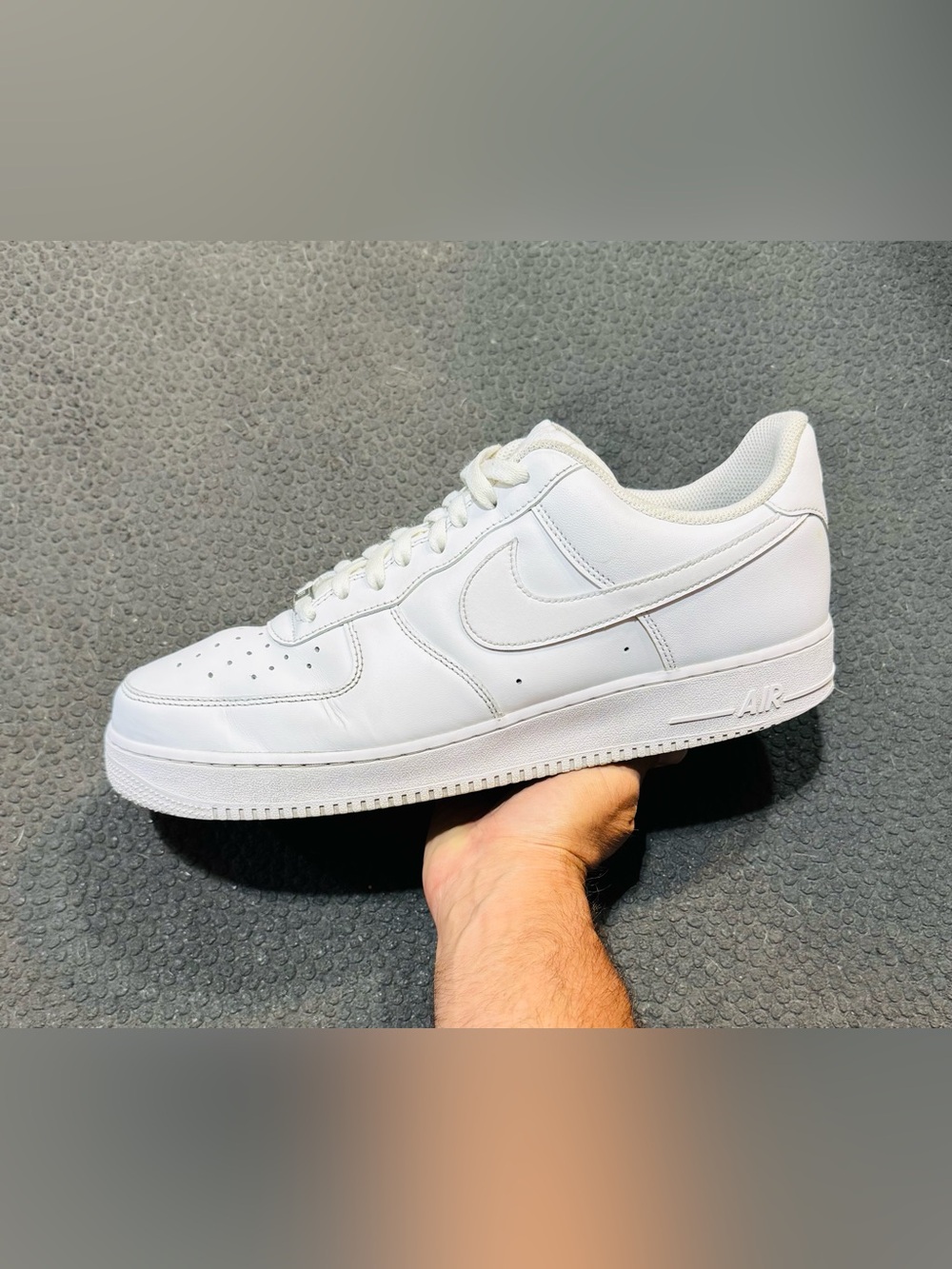 Nike Air Force 1 Low ‘07 ‘Triple White’ (Sz 13M)